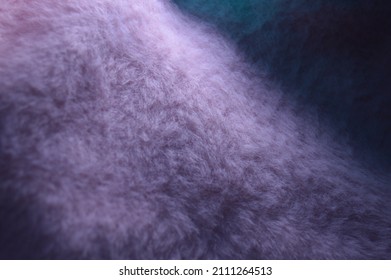 Shadow Cast On Faux Fur Fabric