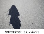 Shadow girl Apple road