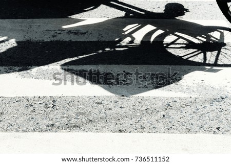 Similar – Image, Stock Photo Accede Bicycle Transport