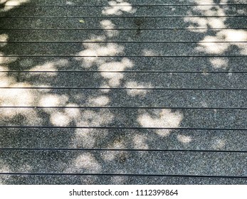 Shadow on the concrete floor background