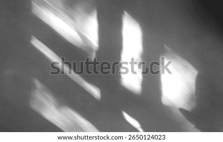 Shadow on the wall from the window for graphic overlay effect.