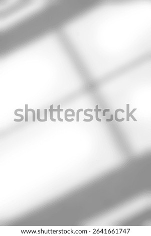 Shadow Overlay Isolated Light, Window Effect On Wall Background, Pattern Abstract Texture Design For Summer Nature Art Illustration, Space For Interior Mockup, Product Display And Banner