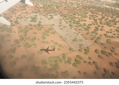 the shadow of the plane 