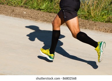 Shadow Runner Marathon Competition Stock Photo 86802568 | Shutterstock