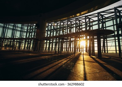 Shadow of sun