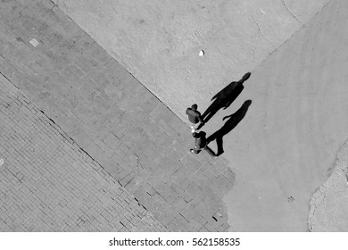 shadows people movement
