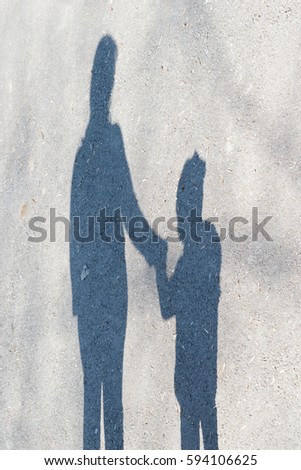 Similar – Image, Stock Photo Mr and G´scher Shadow