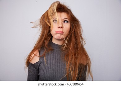 Shaggy Haired Girl Stock Photo 430380454 