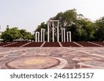 The Shaheed Minar is a national monument in Dhaka, Bangladesh, established to commemorate those killed during the Bengali Language Movement demonstrations of 1952 in then East Pakistan. 