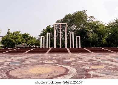 The Shaheed Minar is a national monument in Dhaka, Bangladesh, established to commemorate those killed during the Bengali Language Movement demonstrations of 1952 in then East Pakistan. 