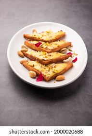 Shahi Tukda Tukra Dipped In Rabri Or Double Ka Meetha Diwali Sweet Made With Bread