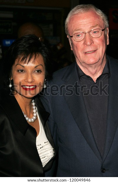 Shakira Caine Michael Caine World Premiere Stock Photo Edit Now