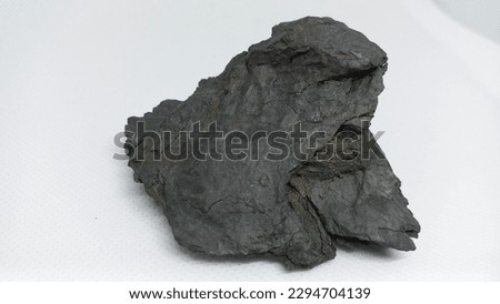 Shale Stone on White Background, from Tafraoute city