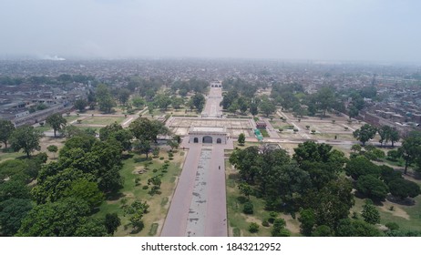 Shalimar Garden Lahore ,Aerial View Of Park