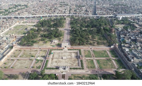 Shalimar Garden Lahore ,Aerial View Of Park