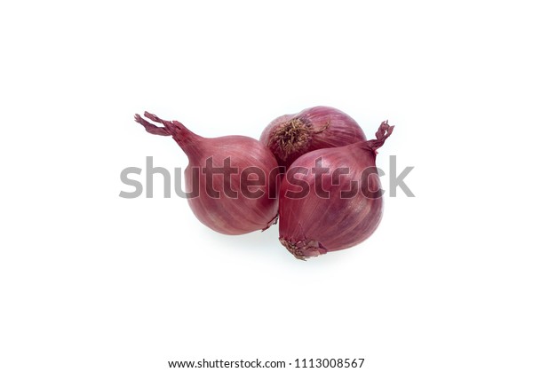 Shallot Onion Red On White Isolated Stock Photo (Edit Now Shallot Onion Red On White Isolated Stock Photo (Edit Now