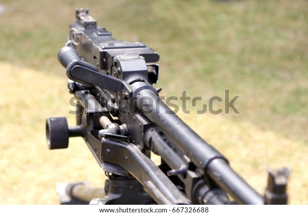 Shallow Focus Shot L7a2 Gpmg Gimpy Stock Photo (Edit Now) 667326688