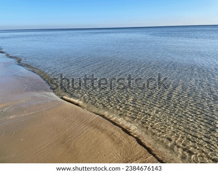 Shallow water at the BalticSea