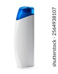 Shampoo bottle isolated on a white background.