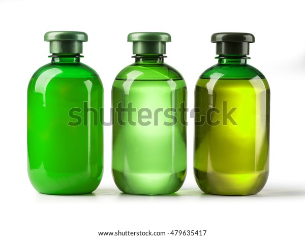 Shampoo Bottle On White Background Clipping Stock Photo (Edit Now