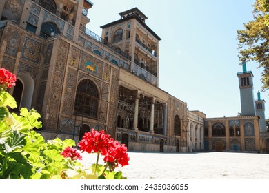 Shams-ol-Emareh is one of Tehran's oldest historic monuments, located within Golestan Palace, Qajar, Royal Palace, Persian