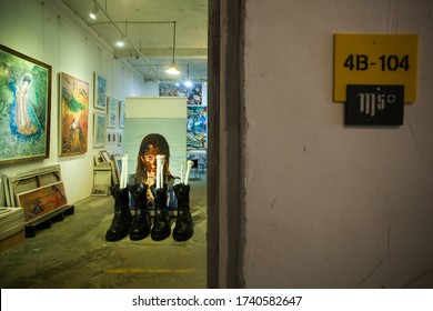 Shanghai - Apr 30, 2017:  Art Exhibition In Contemporary Art Museum In Shanghai