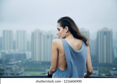 Shanghai, China, 02/04/2018.
young model posing  - Shutterstock ID 1216606900