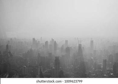 Shanghai City, Fog