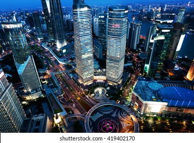 Shanghai Night View, China