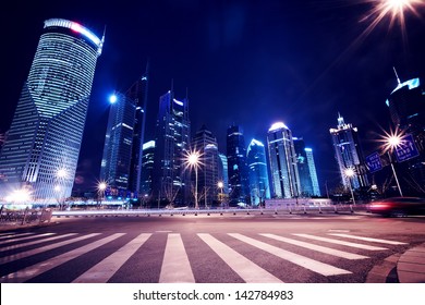 Shanghai Pudong City Night