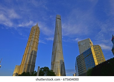 Shanghai World Financial Center Skyscrapers