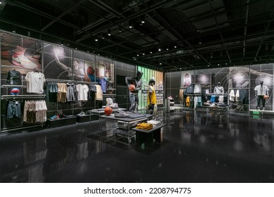 Shanghaichinaoct1st 2022nike New Concept Store Interior Stock Photo ...