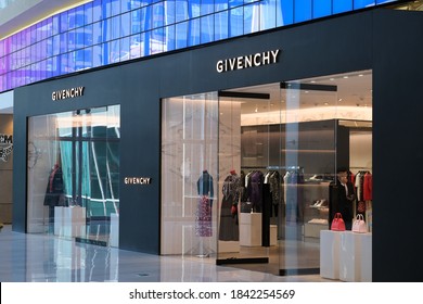 Shanghai.China-Oct.2020: Givenchy Retail Store. A Luxury Fashion Brand