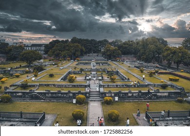 Shaniwar Wada Fort In Pune With Clouds