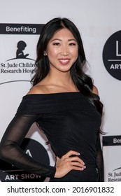 Shannon Dang Attends 26 Annual LA Art Show Opening Night Gala At LA Convention Center, Los Angeles, CA On July 21, 2021