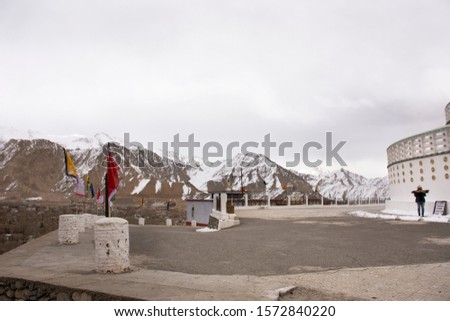 Ruins of the Tibetan fort-Miran ancient town-Xinjiang-China-0442