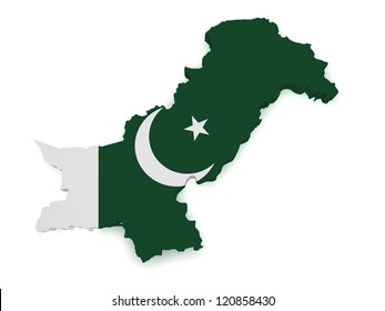 Pakistan Map Images, Stock Photos & Vectors | Shutterstock