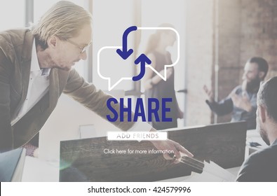 Share Web Website WWW Browser Internet Networking Concept