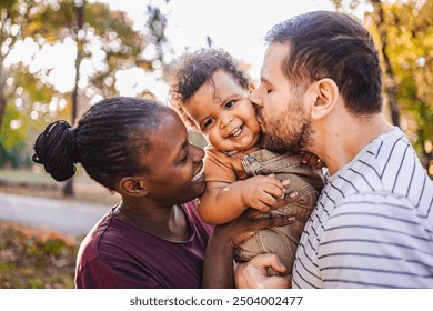 Shared Smiles: Family's Circle of Love - Powered by Shutterstock