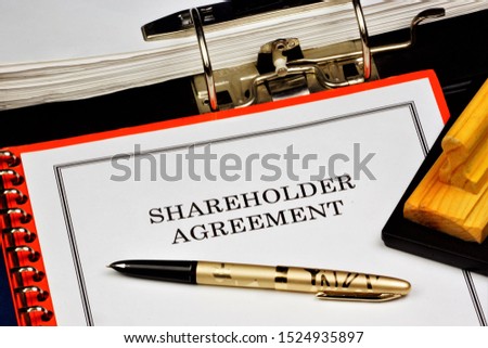 Shareholder agreement - a contract for the exercise of rights certified by shares. The shareholders agreement shall be concluded in writing by drawing up a single document signed by the parties.
