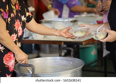 Sharing Food With Fellow Human Beings. With No Hope Of Return