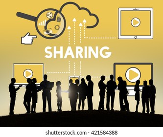 Sharing Storage Cloud Connection Devices Concept