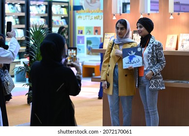 Sharjah, UAE-November-09-2021: 40th Sharjah International Book Fair At Expo Centre Sharjah.