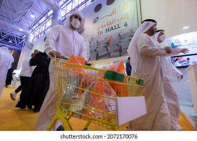 Sharjah, UAE-November-09-2021: 40th Sharjah International Book Fair At Expo Centre Sharjah.