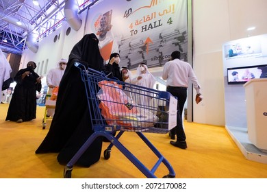 Sharjah, UAE-November-09-2021: 40th Sharjah International Book Fair At Expo Centre Sharjah.