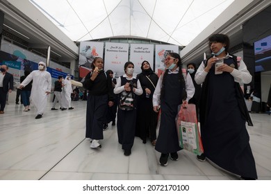 Sharjah, UAE-November-09-2021: 40th Sharjah International Book Fair At Expo Centre Sharjah.