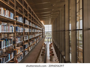 Sharjah - United Arab Emirates - Jan 29 2021: This Photo Was Taken At The House Of Wisdom Library