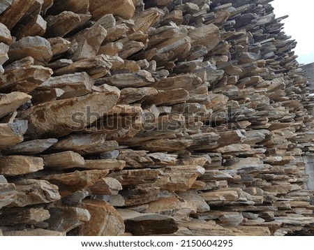 Sharp and Pointy Rock Wall