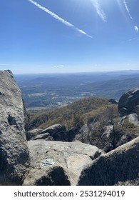 Sharp Top Summit over looking Bedford Virginia