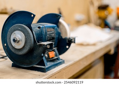 Sharpening machine. This is a complex device designed for sharpening various cutting tools.